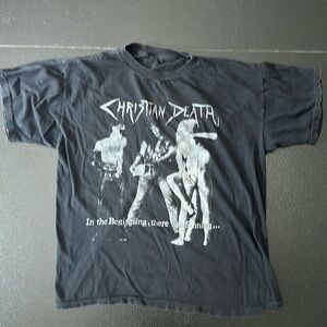 Vintage Punk/Goth Christian Death “In the Beginning, there was Sinning…” t-shirt